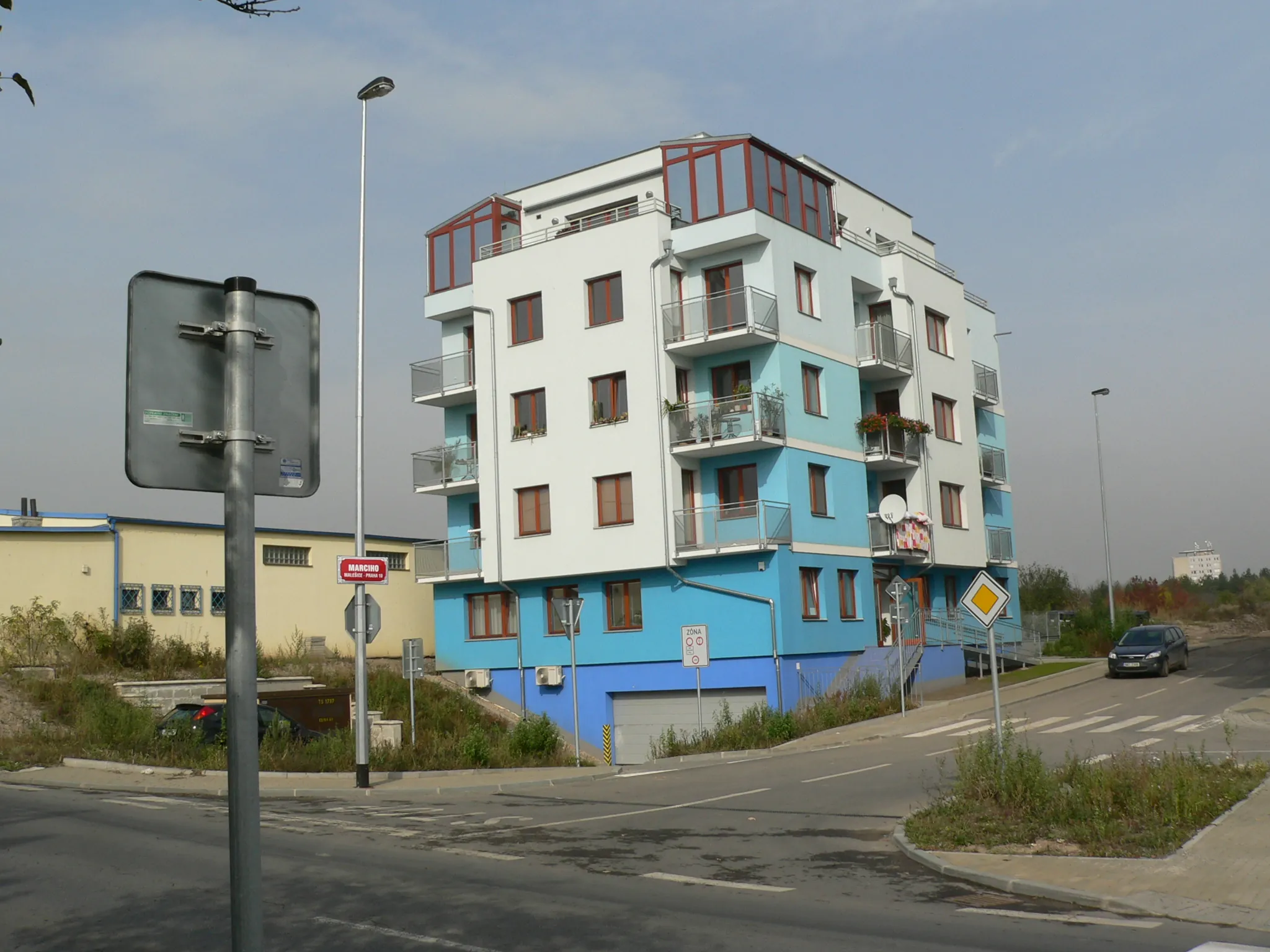 Zateplení BD Malešická stráň, objekt S-02